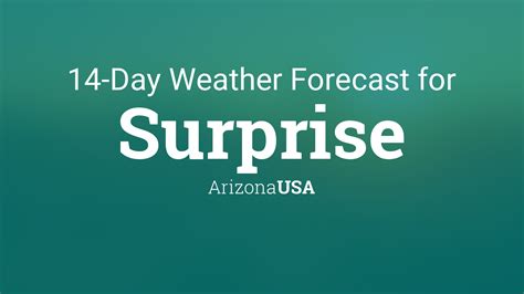 Forecast surprise az - Get the monthly weather forecast for Surprise, AZ, including daily high/low, historical averages, to help you plan ahead. 